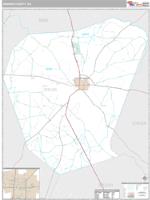 Jenkins County, GA Wall Map Zip Code