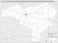 Johnson County, GA Wall Map Zip Code