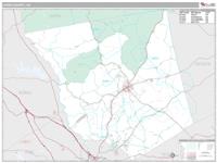 Jones County, GA Wall Map Zip Code