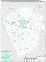 Laurens County, GA Wall Map Zip Code