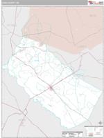 Long County, GA Wall Map Zip Code