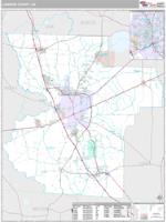 Lowndes County, GA Wall Map Zip Code