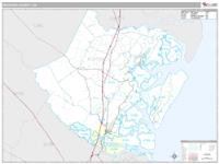 McIntosh County, GA Wall Map Zip Code