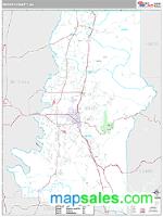 Murray County, GA Wall Map Zip Code