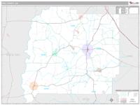 Pike County, GA Wall Map