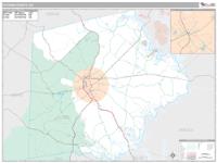 Putnam County, GA Wall Map