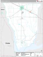 Seminole County, GA Wall Map Zip Code