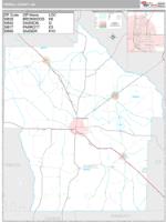 Terrell County, GA Wall Map