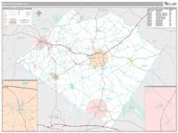 Walton County, GA Wall Map Zip Code