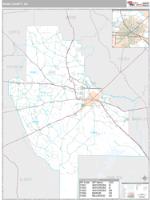 Ware County, GA Wall Map