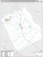 Wilkinson County, GA Wall Map Zip Code