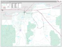 Cassia County, ID Wall Map Zip Code