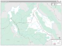 Custer County, ID Wall Map