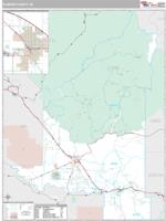 Elmore County, ID Wall Map Zip Code