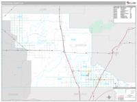 Jefferson County, ID Wall Map Zip Code