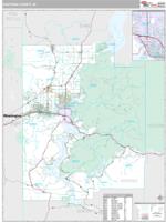 Kootenai County, ID Wall Map