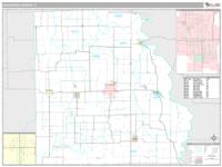 Crawford County, IL Wall Map Zip Code