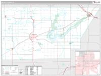 De Witt County, IL Wall Map Zip Code