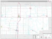 Douglas County, IL Wall Map