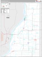 Henderson County, IL Wall Map