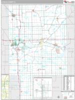 La Salle County, IL Wall Map Zip Code
