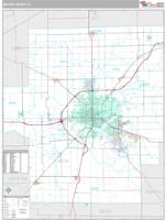 Macon County, IL Wall Map