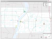 Marshall County, IL Wall Map Zip Code