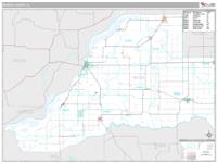 Mason County, IL Wall Map