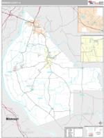 Monroe County, IL Wall Map