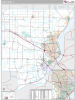 Peoria County, IL Wall Map