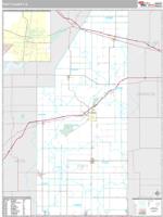 Piatt County, IL Wall Map Zip Code