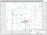 Stephenson County, IL Wall Map Zip Code
