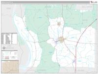 Union County, IL Wall Map Zip Code