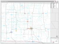 Wayne County, IL Wall Map