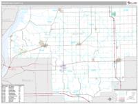 Woodford County, IL Wall Map Zip Code