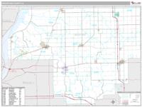 Woodford County, IL Wall Map