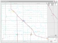 Benton County, IN Wall Map Zip Code