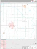 Blackford County, IN Wall Map Zip Code