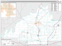 Gibson County, IN Wall Map Zip Code