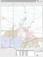 Hamilton County, IN Wall Map Zip Code