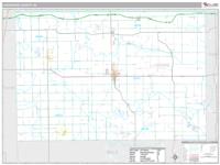 Lagrange County, IN Wall Map Zip Code