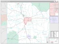 Lawrence County, IN Wall Map Zip Code