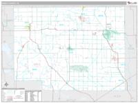 Noble County, IN Wall Map Zip Code