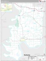 Posey County, IN Wall Map