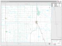 Pulaski County, IN Wall Map Zip Code