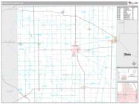 Randolph County, IN Wall Map Zip Code