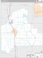 Scott County, IN Wall Map Zip Code