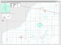 Starke County, IN Wall Map Zip Code