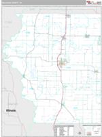 Sullivan County, IN Wall Map Zip Code