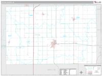 Tipton County, IN Wall Map